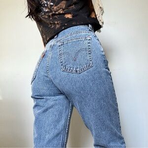 🔥 VINTAGE LEVIS ORANGE TAB HIGH WAISTED JEANS 🔥